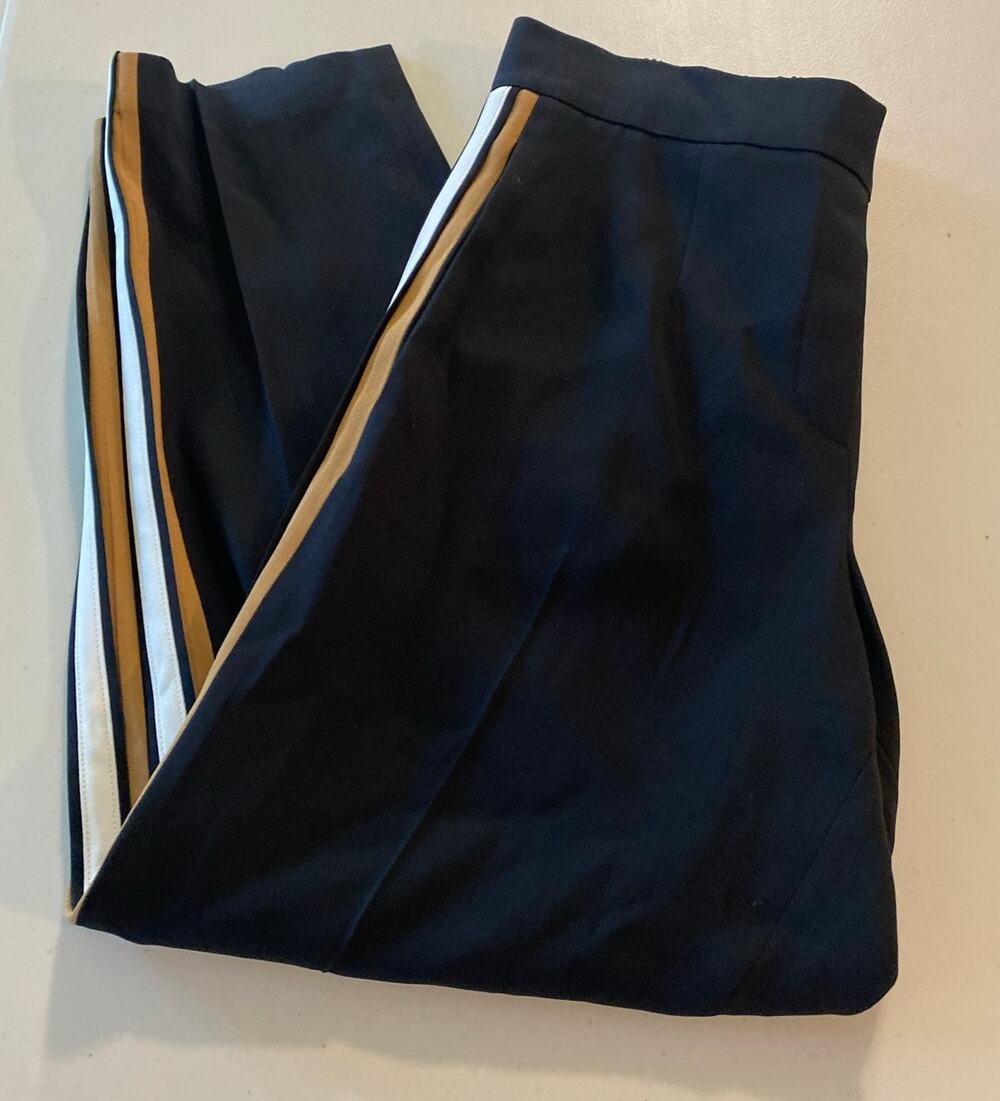 Babaton Aritzia Conan Side Striped Cropped Pants Size 8